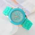 thumbnail image 3 of Luxury Women Watches Silicone Candy Color Ceramic Classic Sports, 3 of 4