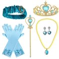 thumbnail image 1 of Disfraz de princesa árabe de Disney Jasmine para niña, vestido de bombardeo de Halloween, ropa de Cosplay para niños, cumpleaños ix zhangmengya unisex, 1 of 2