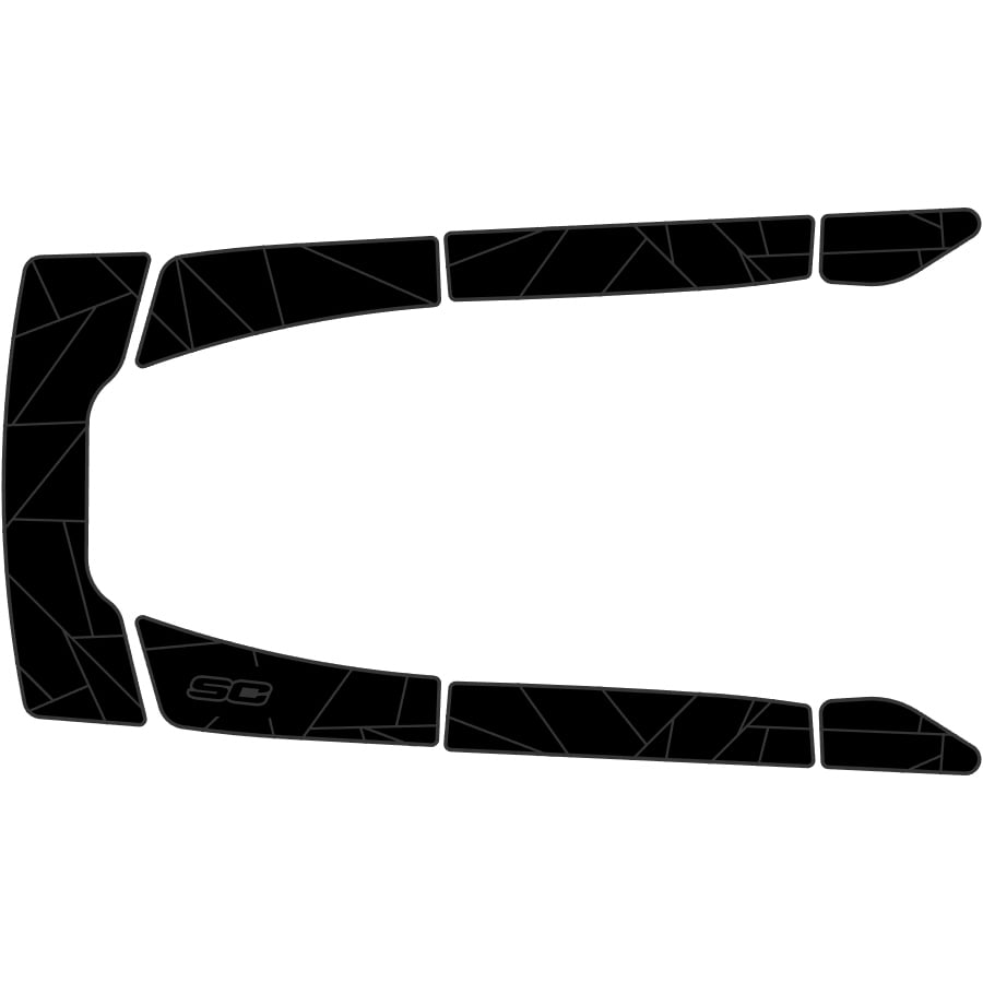 Traction Mats for SeaDoo HX Black/Dark Gray Fractal Design