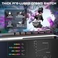 thumbnail image 4 of Teclado mecánico inalámbrico para juegos Redragon Cyber Mecha, 4 of 7