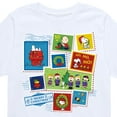 thumbnail image 3 of Peanuts - Christmas - 50 Cent Holiday Stamps - Toddler & Youth Short Sleeve Graphic T-Shirt, 3 of 5