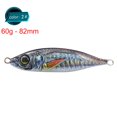 thumbnail image 3 of Señuelos Pesca Simulación Metal 82mm 60g Anzuelos Cebo Duro Artificial (B), 3 of 9