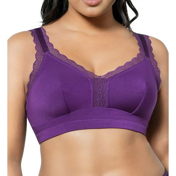 PARFAIT Amethyst Dalis Wireless Bralette, US 38DDD, UK 38E, NWOT