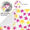 thumbnail image 2 of Yayeee Dish Drying Mat for Kitchen Counter 18"x24" Microfiber Absorbent Pad, Beige Stars, 2 of 7
