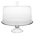 thumbnail image 1 of European Lead Free Crystal Footed Cake Plate 13", 1 of 1