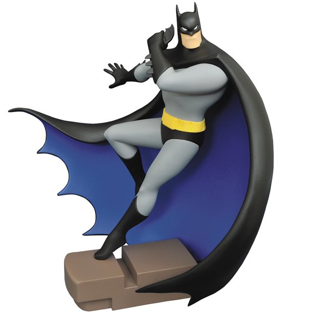 Dc Gallery Batman Animated Series Figure 9 Pvc Sculpture Throwing Batarang Walmart Com Walmart Com