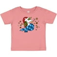 thumbnail image 3 of Inktastic Cute Christmas Unicorn with Cookies Boys or Girls Baby T-Shirt, 3 of 5
