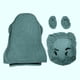 thumbnail image 4 of Fundas para Sillas de Juegos, Fundas para Sillas de Ordenador, Fundas Protectoras para Sillas, Funda Elástica para Asiento Y Respaldo para Silla Verde, 4 of 8