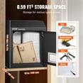 thumbnail image 4 of STAWAY Heavy Duty Through The Door Key Drop Box with Combination Lock - Rainproof, Durable Steel Mailbox for Secure Mail & Package Delivery, 4 of 9