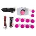 thumbnail image 2 of Bouton Arcade, Bouton de Cassette Haute Sensibilité USB Rocker Arcade Kit pour les Jeux, 2 of 8