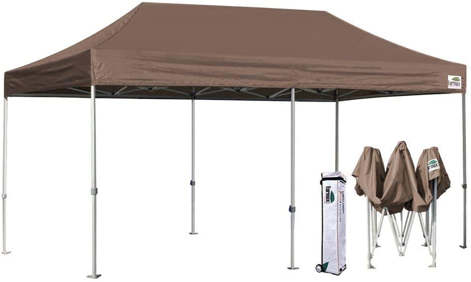 Eurmax Premium 10 X 20 EZ Pop Up Canopy Tent Wedding Party Canopies
