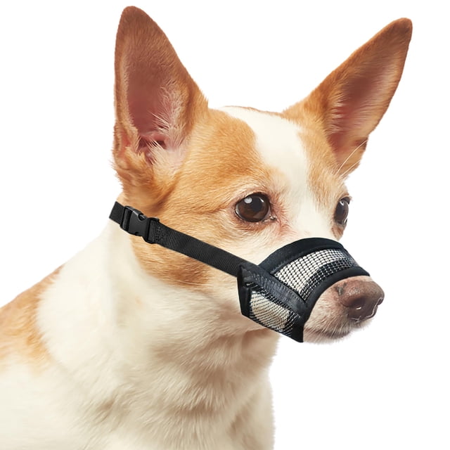 Bozal para perro Evollax de malla suave y transpirable para perros pequeños