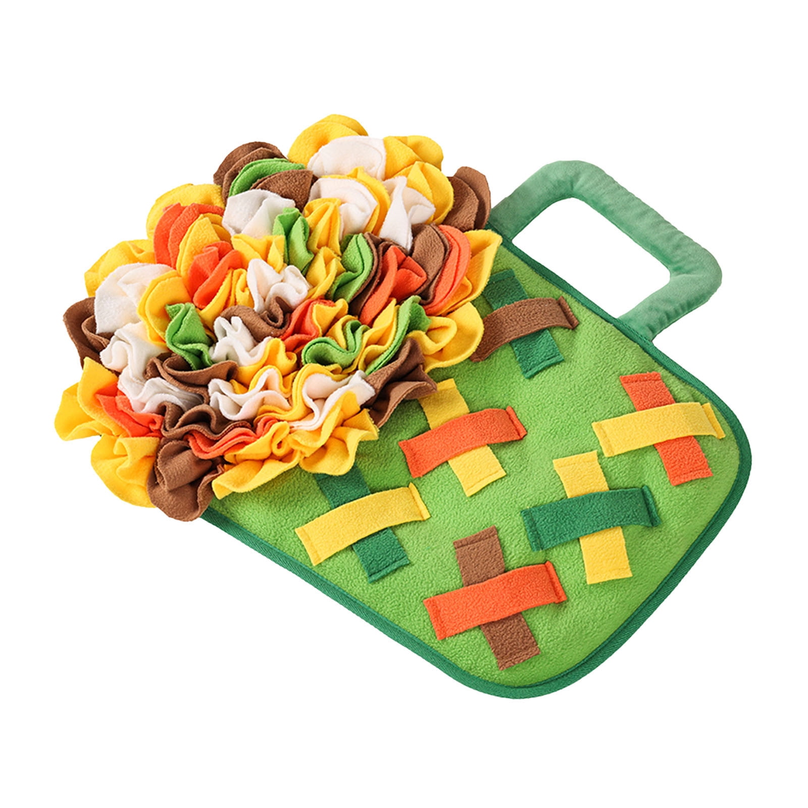 Kyusrd Pet Dog Sniffing Mat Large Puppy Toys Boredom Gods Hidden Food Consumption Energy Puzzle Decompression Slow Food Training