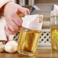 thumbnail image 3 of Hicess Kitchen Leakproof Olive Oil Vinegar Dispenser Bottle Automatic Cap Storage Jar, 3 of 8