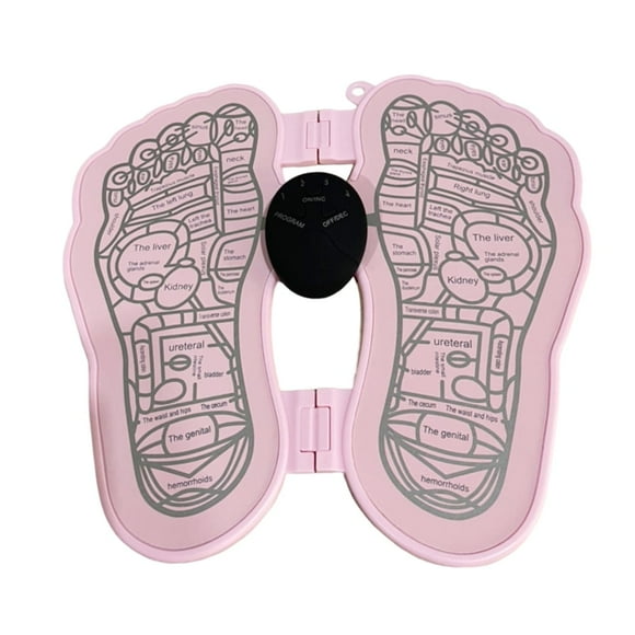 Intelligent Feet Massager Booster Leg Blood Circulation & Relief Fatigue USB Rechargeable Black Rechargeable