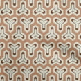 thumbnail image 1 of oneOone Polyester Spandex Brown Fabric Geometric Diy Clothing Quilting Fabric Print Fabric By Yard 56 Inch Wide, 1 of 5