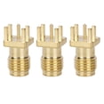 thumbnail image 3 of 100 Pcs RF Coaxial Connector SMA Female Base Socket Adapter 4 Pin RF Connector Wide Bandwidth SMAKE Edge Mount RF Cable Connector, 3 of 8