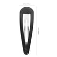 thumbnail image 2 of FUEENIRVA 50Ud Clips De Metal Negro Para Accesorios Versátiles Para Estilos Diferentes, 2 of 6