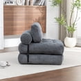 thumbnail image 2 of Sofá cama plegable, silla convertible con almohada colchón plegable con soporte de espalda, 2 of 5