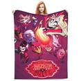 thumbnail image 2 of Hazbin Hotel Blanket Super Soft Cozy Throw Blanket Fuzzy Comfy Flannel Blanket Warm Plush Blankets For Couch, Sofa, Bed 50"X40", 2 of 6