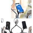 thumbnail image 2 of Soporte universal para teléfono de bicicleta de 360 grados, ABS + acero 304, soporte para manillar de bicicleta, 2 of 5