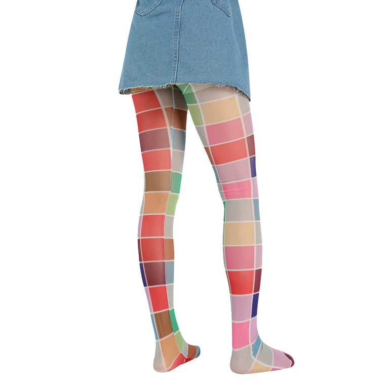 Colourful Patterned Tights – Legacy Consignment