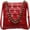 Red, variant on Women Woven Crossbody Bag Purses Soft Leather Shoulder Handbags with 2 Removable Strap