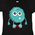 thumbnail image 4 of Inktastic Furry Monster, Little Monster, Blue Monster Boys or Girls Baby Bodysuit, 4 of 5