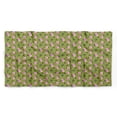 thumbnail image 5 of Bimba Green Leaves & Ranunculus Floral Pure Silk Printed Scarf Dupatta Head Neck Wrap Bandanas For Women 40 x 80 Inches, 5 of 6