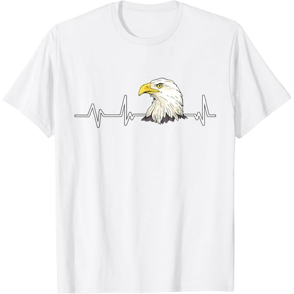Bald Eagle Heartbeat Gift Bald Eagle T-Shirt