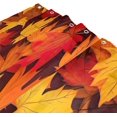thumbnail image 3 of Coolnut Shower Curtain Autumn Maple Leaf Bathroom Decor Watercolor Shower Curtain Sets Fabric Cloth Bathroom Curtains with Hooks 60x72 Inch, 3 of 6