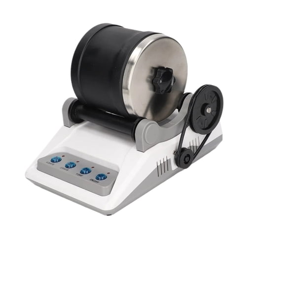 Rock Tumbler Kit Electric Rock Tumbler With Rough Gemstones Polishing Grits For Adults Kids Polishing Machine