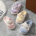 thumbnail image 2 of Sanrio-Zapatillas de dibujos animados de Hello Kitty, My Melody Kuromi Cinnamoroll, zapatos suaves de algodón cálido para el hogar, regalos de vacaciones, Otoño e Invierno, 2 of 4