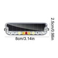 thumbnail image 2 of FEBUD Warning Lights for Vehicles Solar Traffic Advisor Warning Light Bar High Visibility Safety Warning Strobe Light Bar for Motorcycle Truck Van Electric Car intensely, 2 of 9