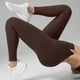 thumbnail image 4 of Pantalones de yoga para mujer, ajustados, de cintura alta, con realce de cadera, a rayas, con rosca, para uso externo., 4 of 7