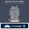 thumbnail image 5 of FORMRS Unisex School Backpack 17" Student Travel Bag with Laptop Compartment, Abstract Geometric, 5 of 7