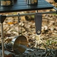 thumbnail image 5 of EXHUMKY camping hanging hook Camping Hook Cups Black PU Safe Storage 1Pack, 5 of 5