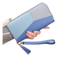 thumbnail image 1 of Monedero Cartera Larga Moda Para Mujer Gran Capacidad Xtellar Azul, 1 of 3