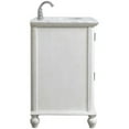 thumbnail image 6 of Elegant Decor Rhodes 36" Single Marble Top Bathroom Vanity in Antique White, 6 of 16