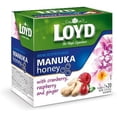 thumbnail image 1 of LOYD, Manuka Honey Black Tea with Cranberry, Raspberry & Ginger, 35g/20 Teabags - Soothing, Delicious, Premium and Exotic,, 1 of 2
