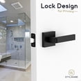 thumbnail image 5 of Stylware Square Handle/ Privacy-MB, 5 of 6