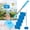 1Pcs+5 head, variant on Fish Tank Cleaning Brush, Adjustable Aquarium Brush, Long Handle Algae Scraper, Multi-Purpose Scrubber Brush, Aquarium Tool with Easy Grip, Pet Care, Water Wiper for Betta Algae and Kitchen Wall