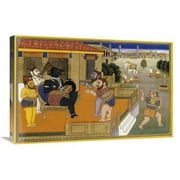 30 in. Illustration to the Mahabharata Art Print - Jaipur