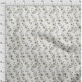 thumbnail image 4 of oneOone Cotton Jersey Light Green Fabric Floral Sewing Craft Projects Fabric Prints By Yard 58 Inch Wide, 4 of 4