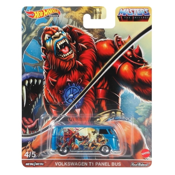 Vehículo de Juguete Hot Wheels Collector MOTU Volkswagen T1 Panel Bus