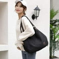thumbnail image 2 of CNV Women's Multi-pocket Shoulder Bag Fashion Cotton Canvas Handbag Tote Purse, 2 of 15