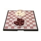 thumbnail image 3 of Checkers de plástico Viajes de Plegable Estrategia Platos Classic Set Set Damas Internacionales para, 3 of 6