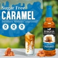 thumbnail image 2 of Syruvia Caramel Sugar Free Coffee Syrup 25.4 Fl. Oz With Pump, 2 of 7