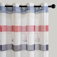 thumbnail image 2 of Home Decorative Window Sheer Curtain Panel, Miami, 2 of 4