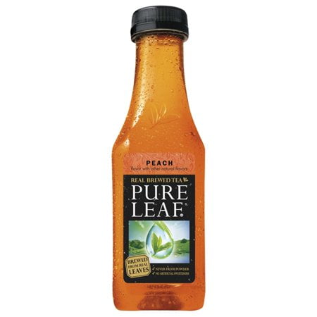 Peach Leaf - (2 Pack) Pure Leaf Real Brewed Tea, Peach, 18.5 Fl Oz, 6 Count